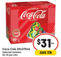 IGA Coca-Cola offer