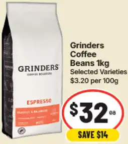 IGA Grinders Coffee Beans offer