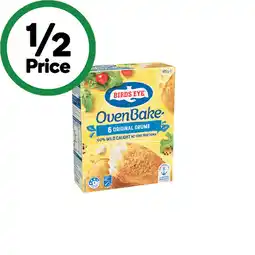 Woolworths Birds Eye Oven Bake Fish – From the Freezer offer