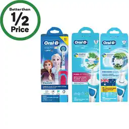 Woolworths Oral-B Vitality Electric Toothbrush Set offer