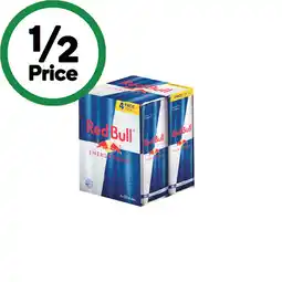 Woolworths Red Bull Energy Drink offer