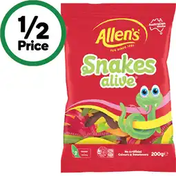 Woolworths Allen’s Medium Lolly Bags offer