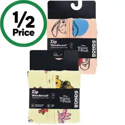Woolworths Bonds Disney Zip Wondersuit Assorted offer