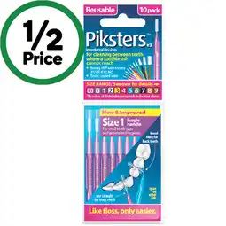 Woolworths Piksters Interdental Brushes offer