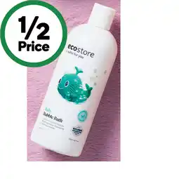 Woolworths Ecostore Baby Bubble Bath offer