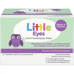 Woolworths Little Eyes Gentle Cleansing Eye Wipes offer