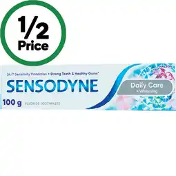 Woolworths Sensodyne Daily Care & Whitening Sensitive Toothpaste offer