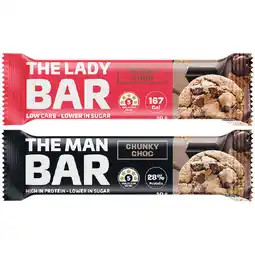 Woolworths The Man Bar or The Lady Bar 50g offer