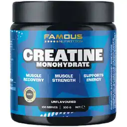 Woolworths Famous Nutrition Creatine offer