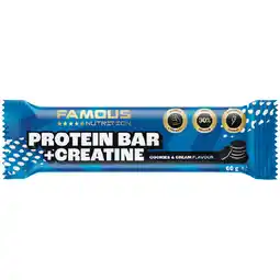 Woolworths Famous Nutrition Protein & Creatine Bar offer
