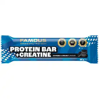 Woolworths Famous Nutrition Protein & Creatine Bar offer