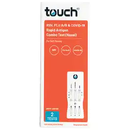 Woolworths TouchBio RSV, Flu A/B & Covid-19 Rapid Antigen Test offer