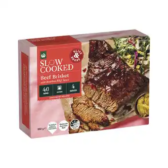 Woolworths Woolworths Slow Cooked Beef Brisket with Bourbon BBQ Sauce offer