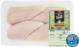 Coles Coles Free Range RSPCA Approved Chicken Breast Large Pack offer