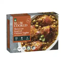 Woolworths Woolworths Slow Cooked Moroccan Inspired Chicken Tagine with Chickpeas and Olives offer