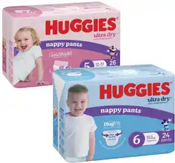 Coles Huggies Bulk Nappy Pants-36 Pack offer