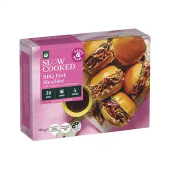 Woolworths Woolworths Slow Cooked BBQ Pork Shoulder with Tennessee Style BBQ Sauce offer