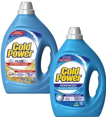 Coles Cold Power Laundry Liquid offer