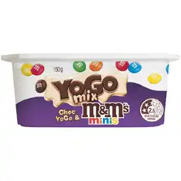 Woolworths Yogo Mix Dairy Snack offer