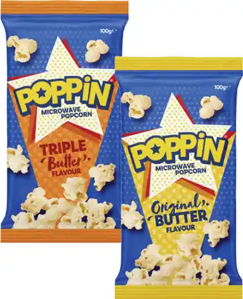 Coles Poppin Microwave Popcorn offer