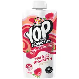 Woolworths Yoplait YOP Kids Yoghurt Pouch offer