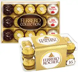 Coles Ferrero Rocher 16 Pack 200g or Collection Gift Box 15 Pack 172g offer