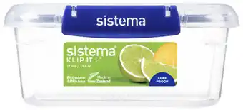 Coles Sistema Klip It Plus Container offer