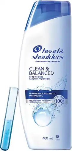 Coles Head & Shoulders Clean & Balanced Shampoo or Conditioner 400mL offer