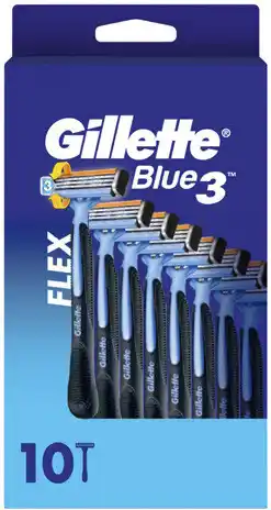 Coles Gillette Blue 3 Disposable Razors offer