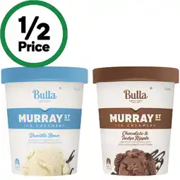 Woolworths Bulla Murray St Ice Cream Tub offer