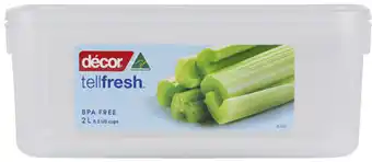 Coles Décor Tellfresh Container offer