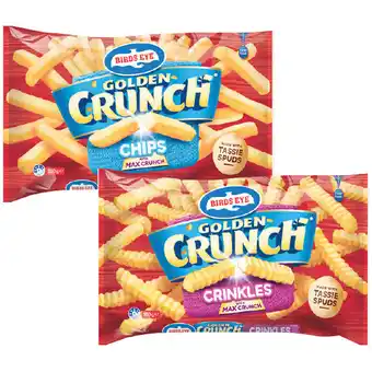 Woolworths Birds Eye Golden Crunch Chips offer