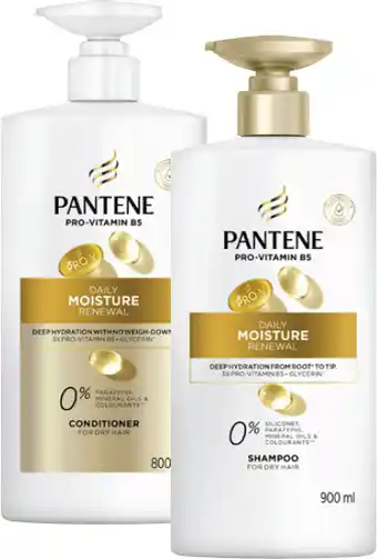 Coles Pantene Shampoo 900mL or Conditioner 800mL offer