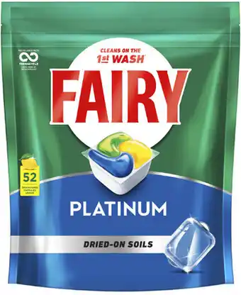 Coles Fairy Platinum Dishwashing Tablets offer