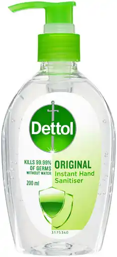 Coles Dettol Original Hand Sanitiser offer
