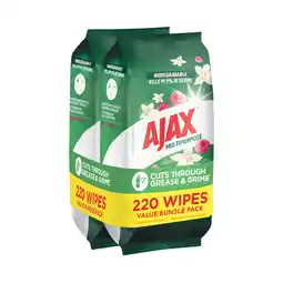 Woolworths Ajax Multipurpose Wipes offer