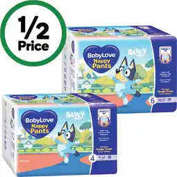 Woolworths BabyLove Bulk Nappy Pants-34 offer