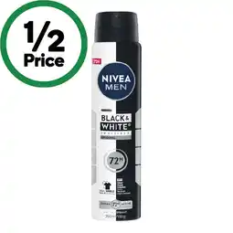 Woolworths Nivea Antiperspirant Deodorant offer