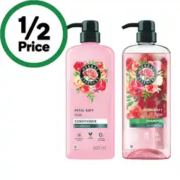 Woolworths Herbal Essences Shampoo or Conditioner 600ml offer