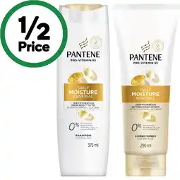 Woolworths Pantene Pro-V Shampoo or Conditioner 290-375ml offer