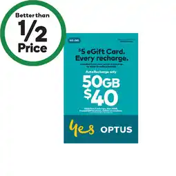 Woolworths Optus $40 SIM Starter Kit§ offer