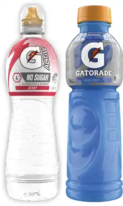 Coles Gatorade Sports Drink or G Active Water 600mL offer
