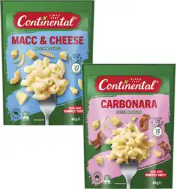 Coles Continental Pasta & Sauce offer