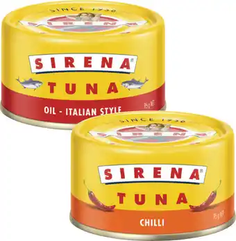 Coles Sirena Tuna offer