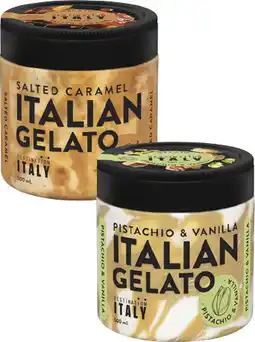Coles Destination Italy Gelato Tub offer