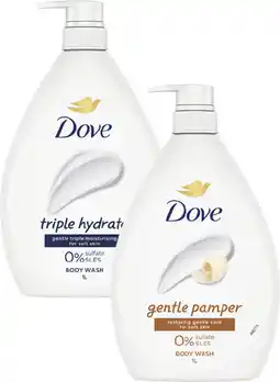 Coles Dove Body Wash offer