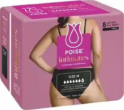 Coles Poise Continence Pants Size Medium offer