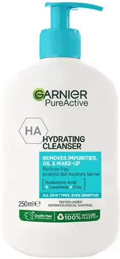 Coles Garnier Pure Active Hydrating Cleanser offer