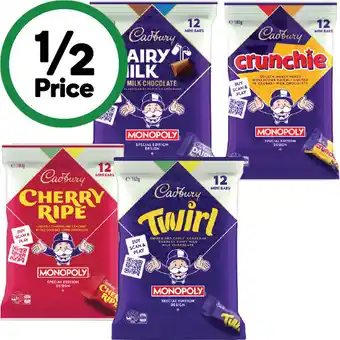 Woolworths Cadbury Share Packs offer