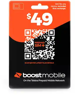 Coles Boost $49 SIM Pack offer